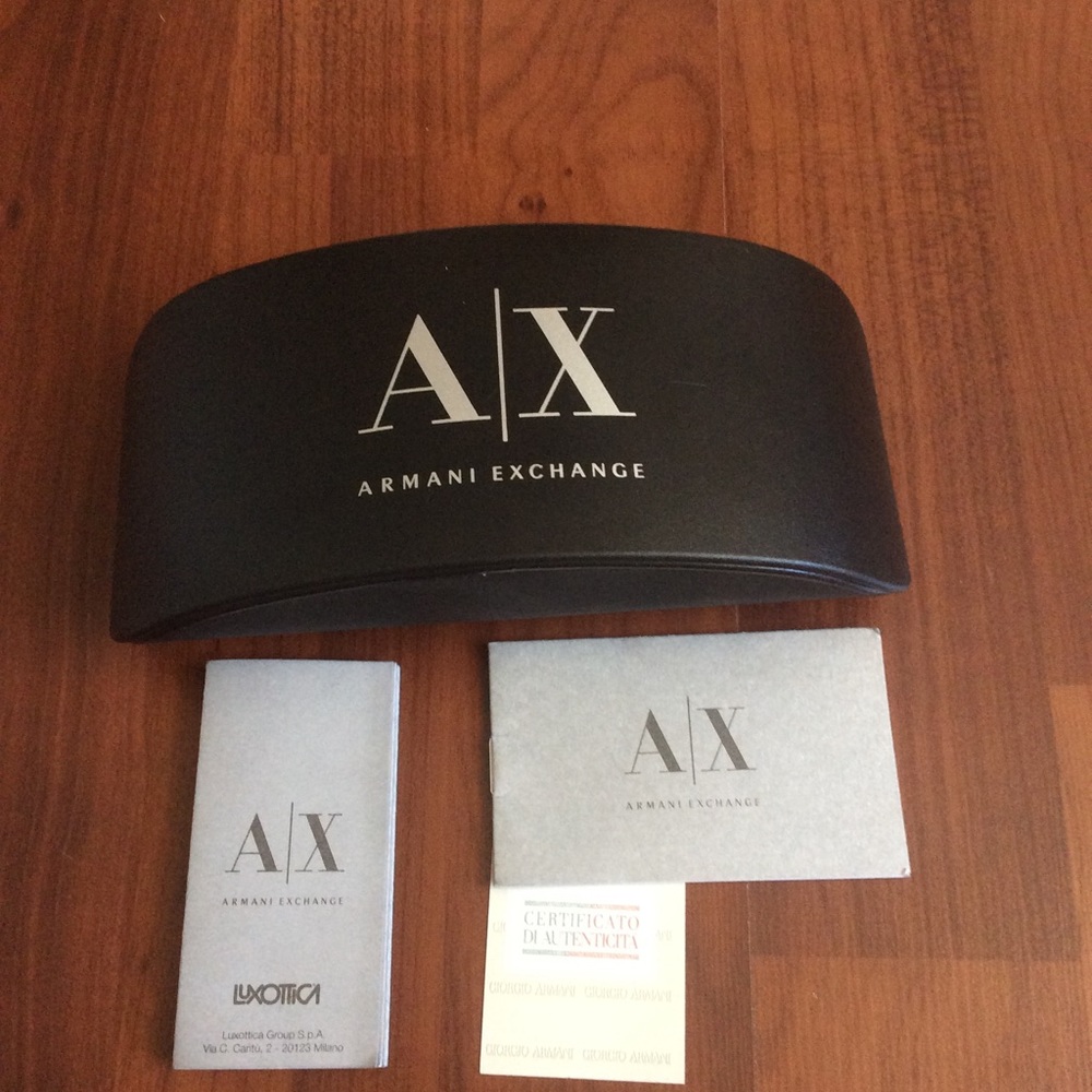 Armani case for glasses